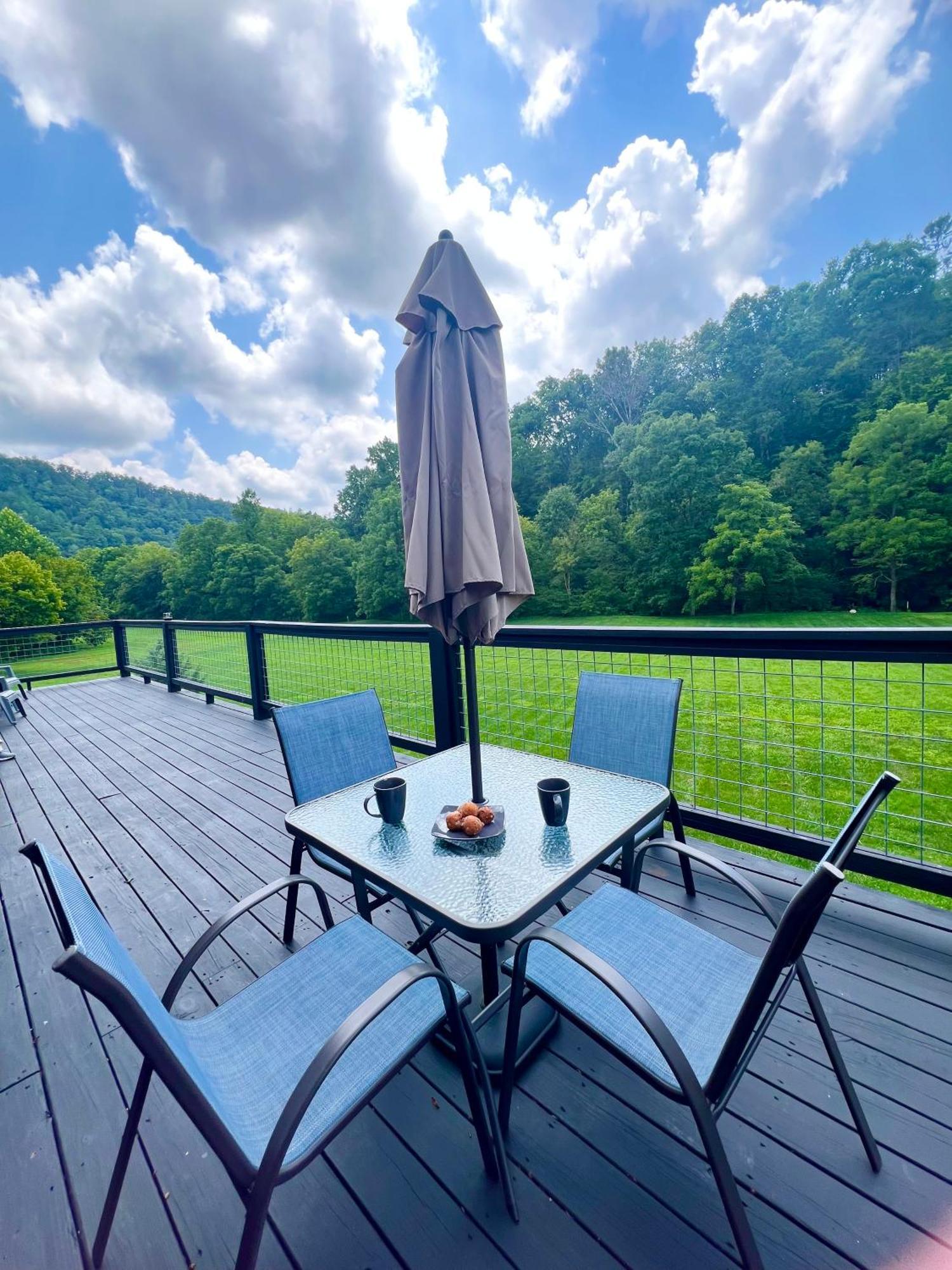 Firefly Fields 2-Acres With Guest House, Game Room, Mountain & River Views Sevierville Buitenkant foto